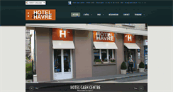Desktop Screenshot of caen-hotel.fr