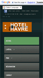 Mobile Screenshot of caen-hotel.fr